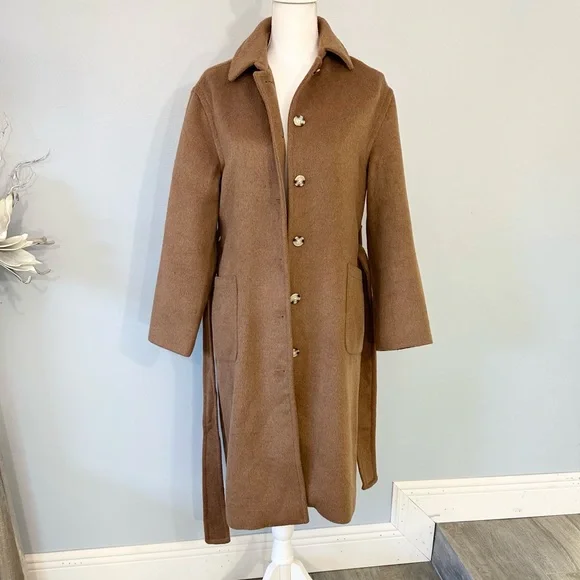 RAILS NADINE NWTWOOL-BLEND COAT IN CAMEL XS-S - Picture 14 of 16